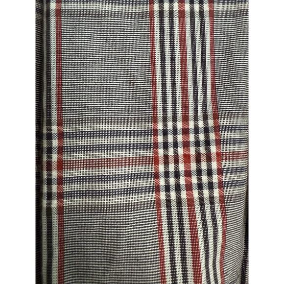 Dennis Uniform School High Waist Box Pleat Skirt Baldwin Plaid JUNIORS 15 - Picture 6 of 10